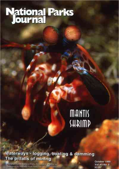National Parks Journal - October 1999 - Cover - waterways logging mining